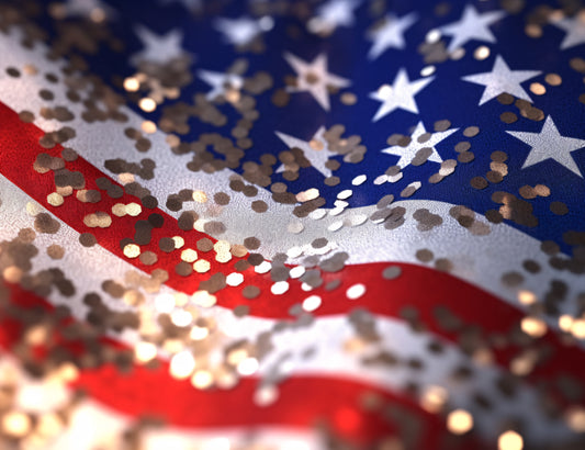 SPARKLING USA FLAG