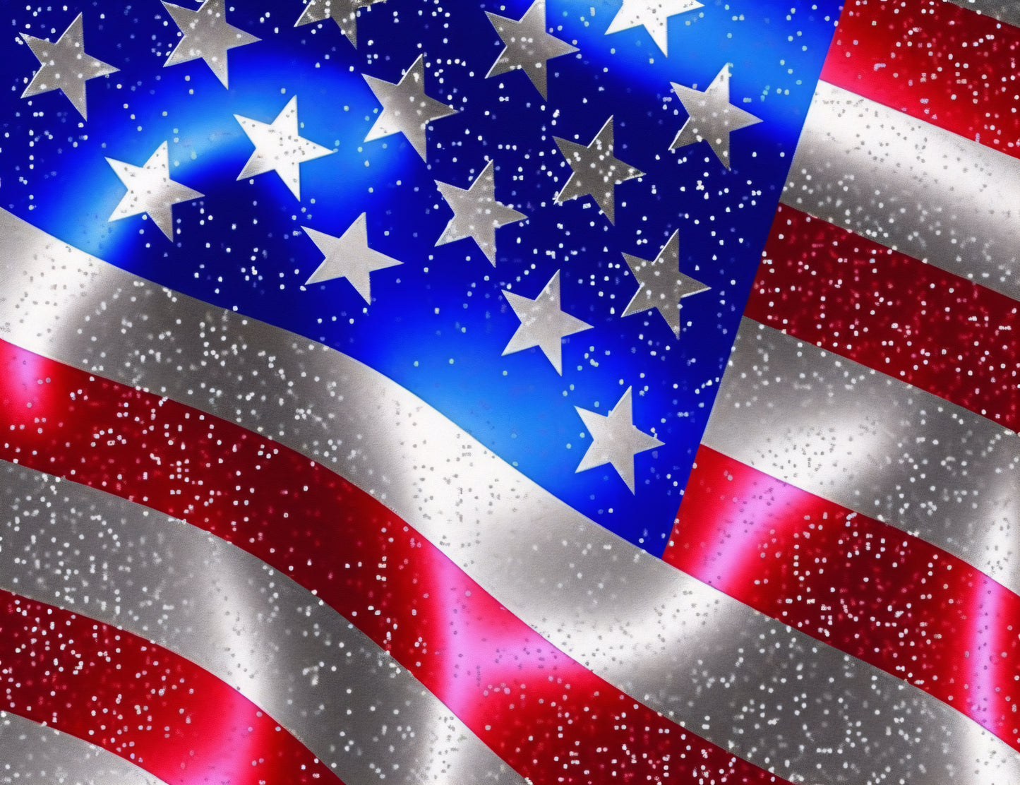 SPARKLING USA FLAG