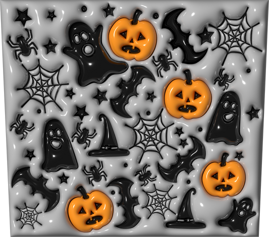 PUFF GHOSTS & PUMPKINS