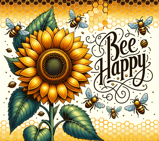 BEE HAPPY SUNFLOWER
