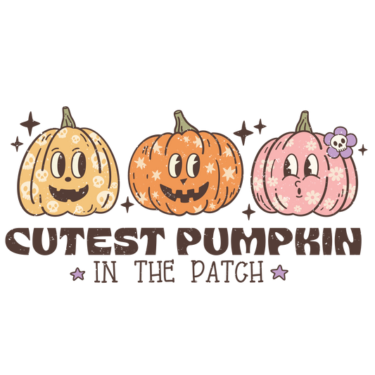 CUTEST PUMPKIN IN THE PATCH