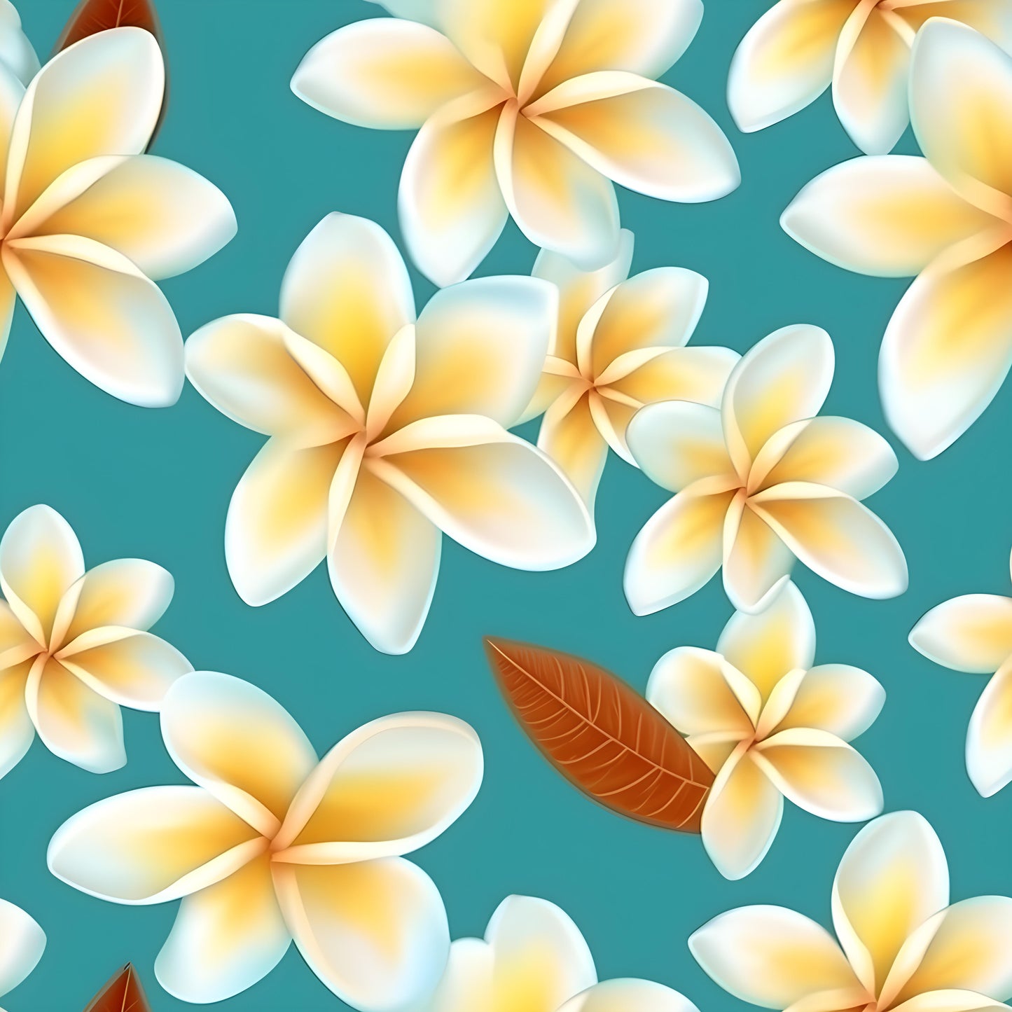 COLORFUL PLUMERIAS