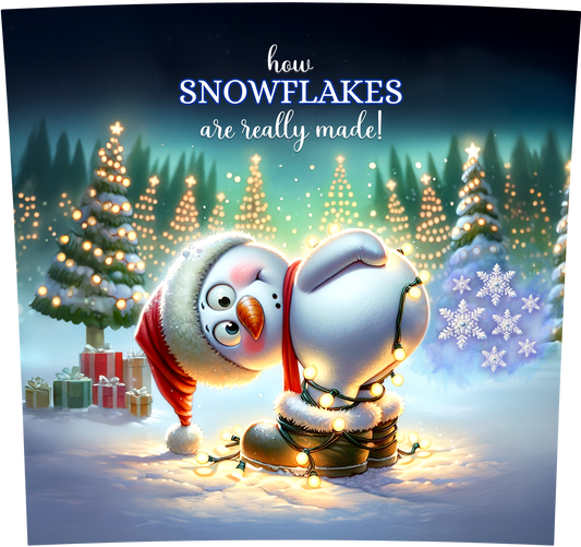 HOW SNOWFLAKES ARE MADE
