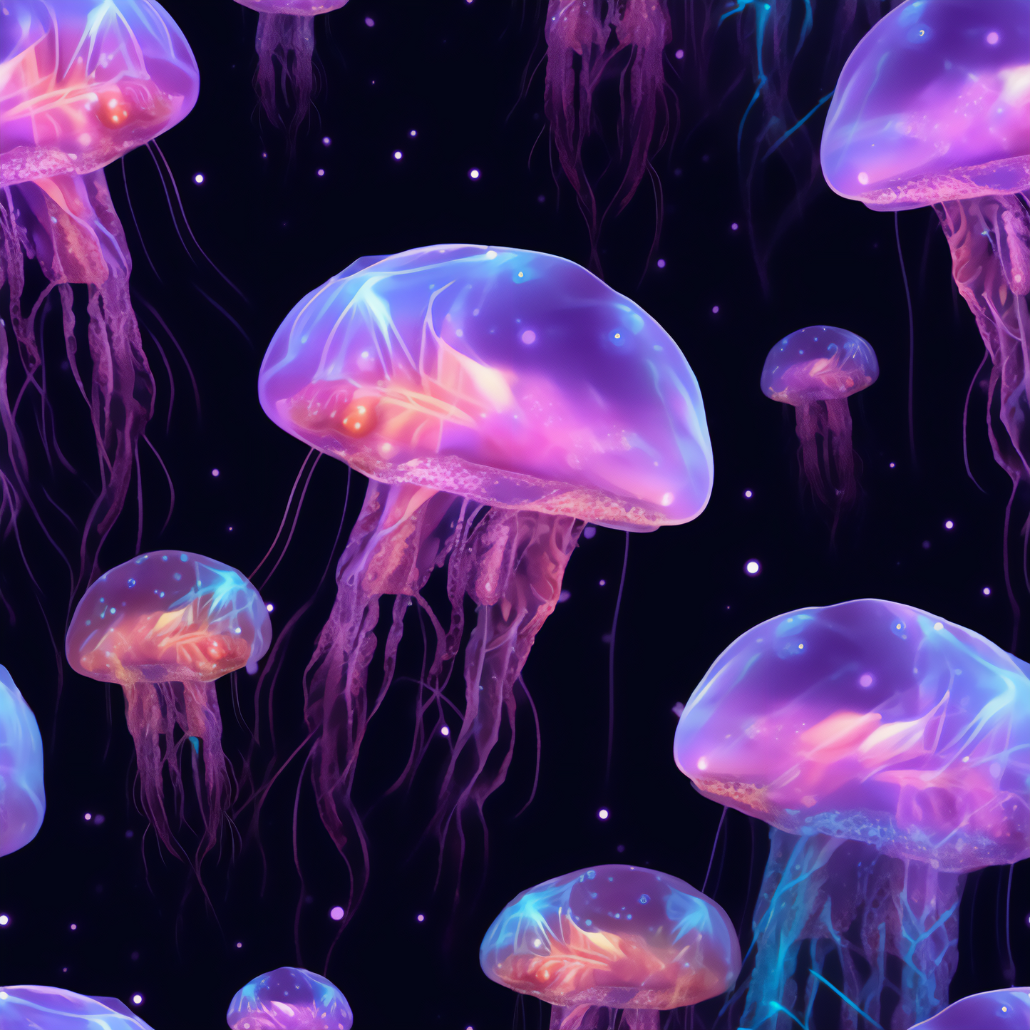 GLOWING JELLYFISH