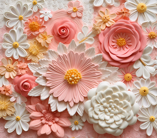 PINK AND WHITE FLORAL