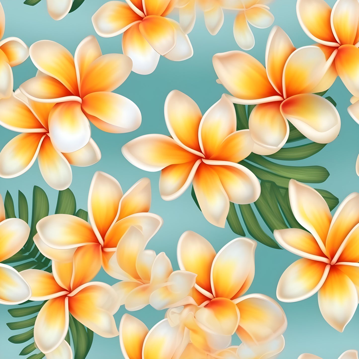 COLORFUL PLUMERIAS
