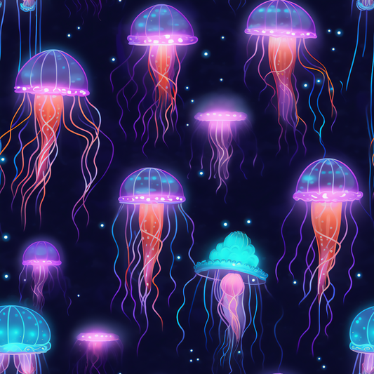 GLOWING JELLYFISH