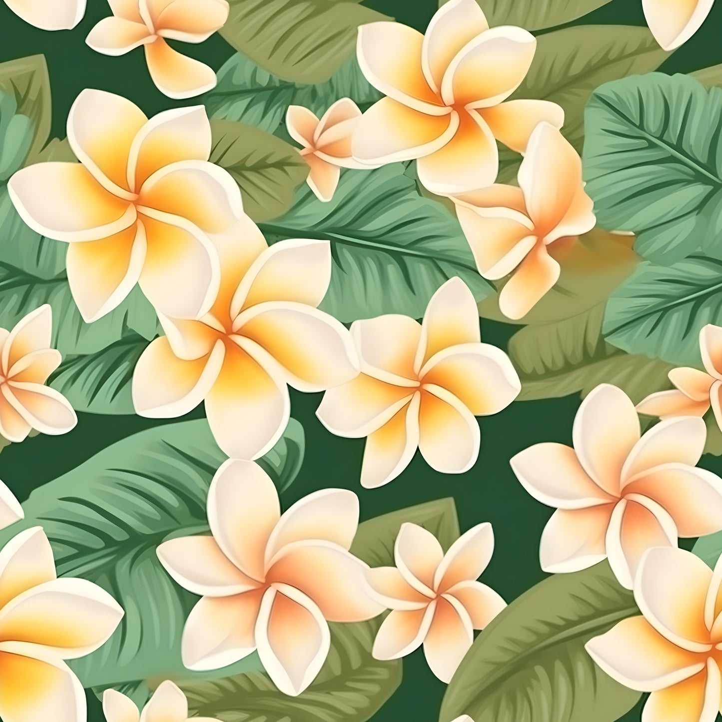 COLORFUL PLUMERIAS