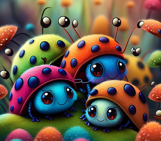 MULTI COLORED LADYBUG