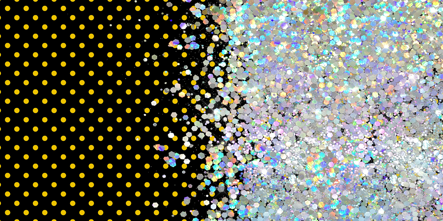 BLANK GRADUATION GLITTER PEN/CUP COMBO