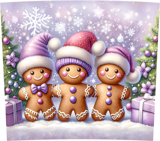 CHRISTMAS GINGERBREAD TRIO