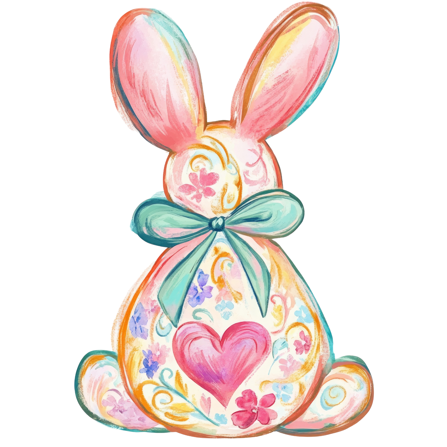 WATERCOLOR EASTER BUNNY