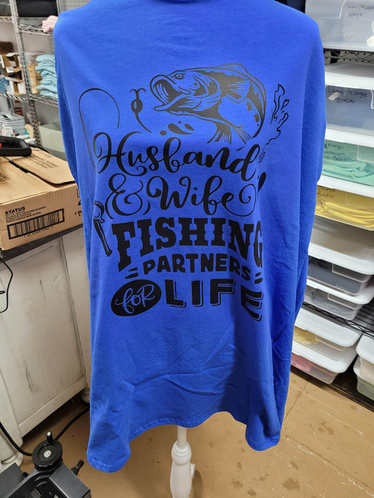 HUSBAND & WIFE FISHING PARTNERS FOR LIFE