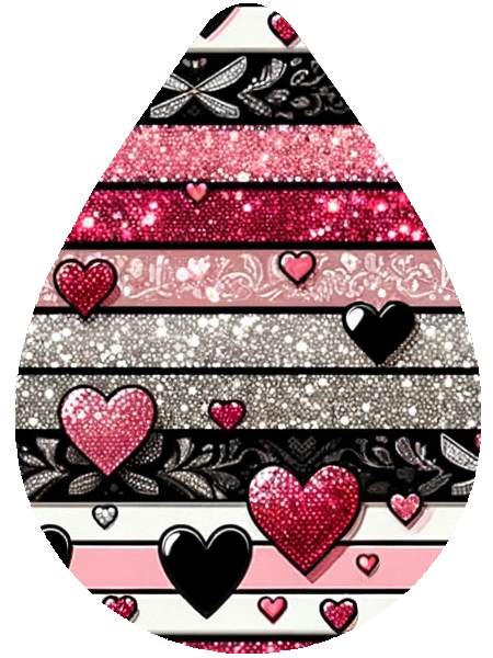 VALENTINES DAY HEARTS EARRINGS