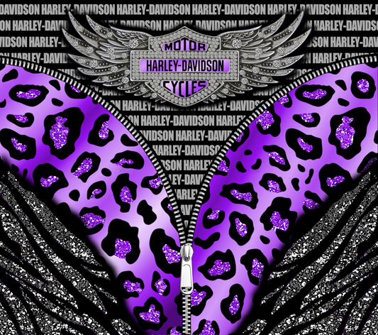PURPLE HARLEY DAVIDSON