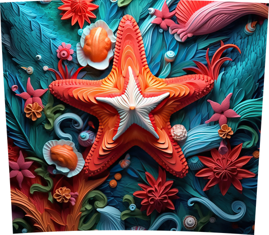 3D STARFISH SWIRL
