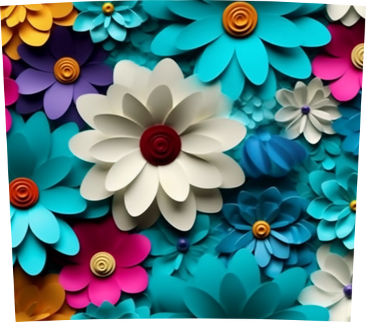 MULTI COLORED FLORAL