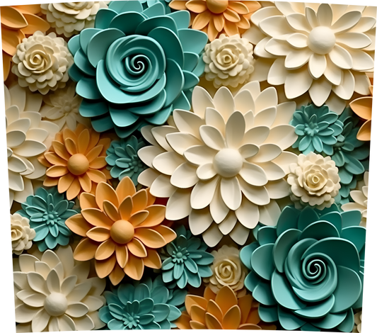 TURQUOISE AND ORANGE