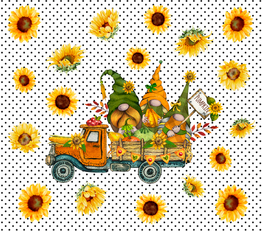 SUNFLOWER GNOME TRUCK