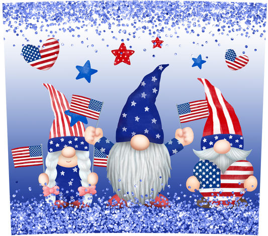 July 4th Gnome Tumbler