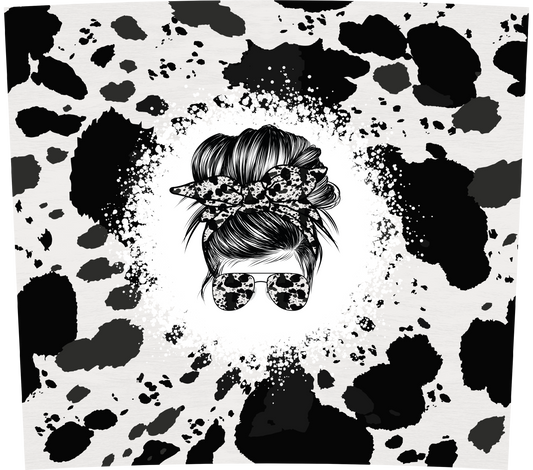 CowHide Mama Tumbler