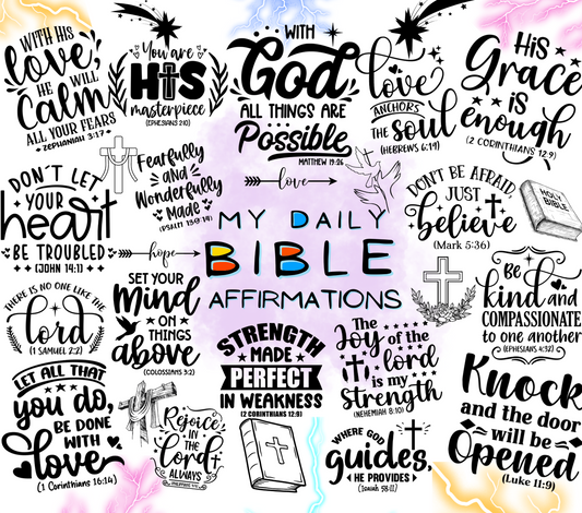 DAILY BIBLE AFFIRMATIONS