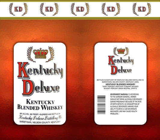 KENTUCKY DELUXE BOTTLE