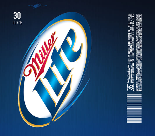 MILLER LITE BLUE CAN