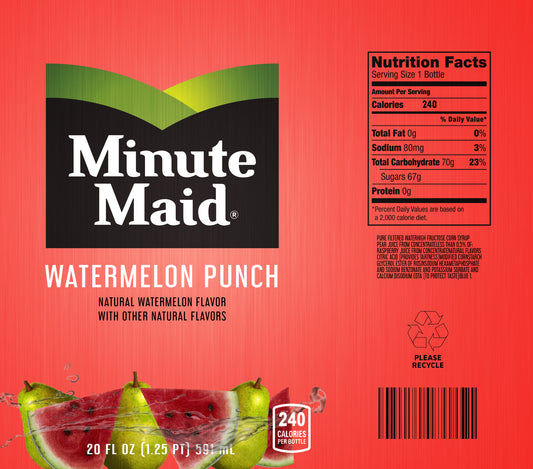 MINUE MAID WATERMELON PUNCH