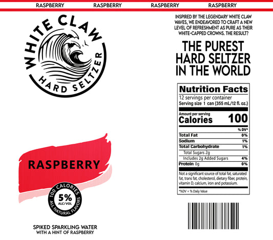 WHITE CLAW RASPBERRY