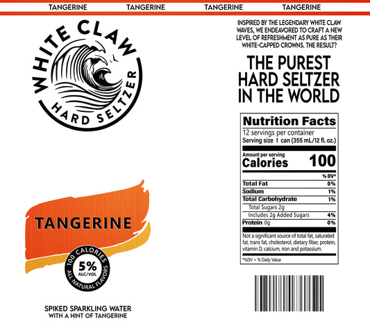 WHITE CLAW TANGERINE