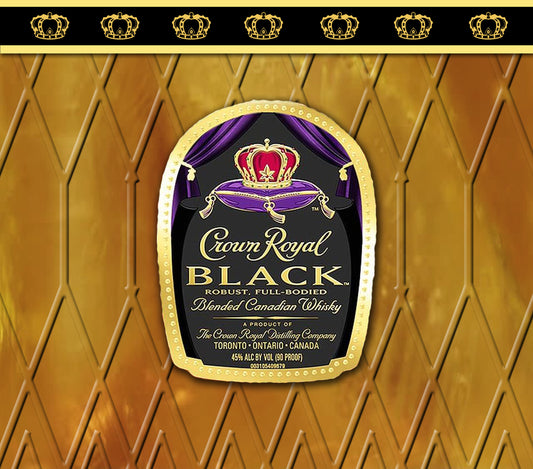 CROWN BLACK BOTTLE