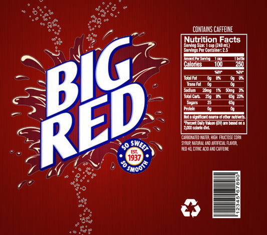 BIG RED CAN
