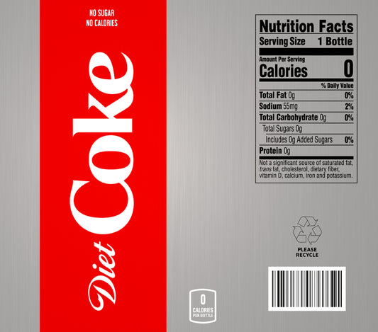 DIET COKE CAN