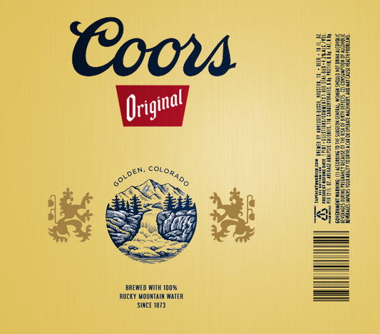COORS ORIGINAL CAN