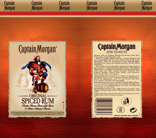 CAPTAIN MORGAN BOTTLE