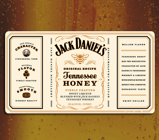 JACK DANIELS TENNESSEE HONEY
