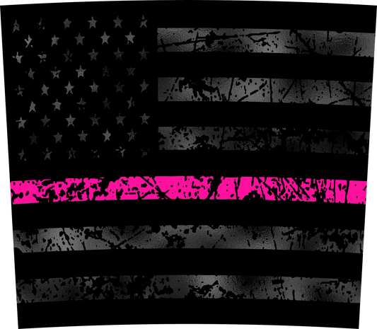 MATTE BLACK PINK LINE