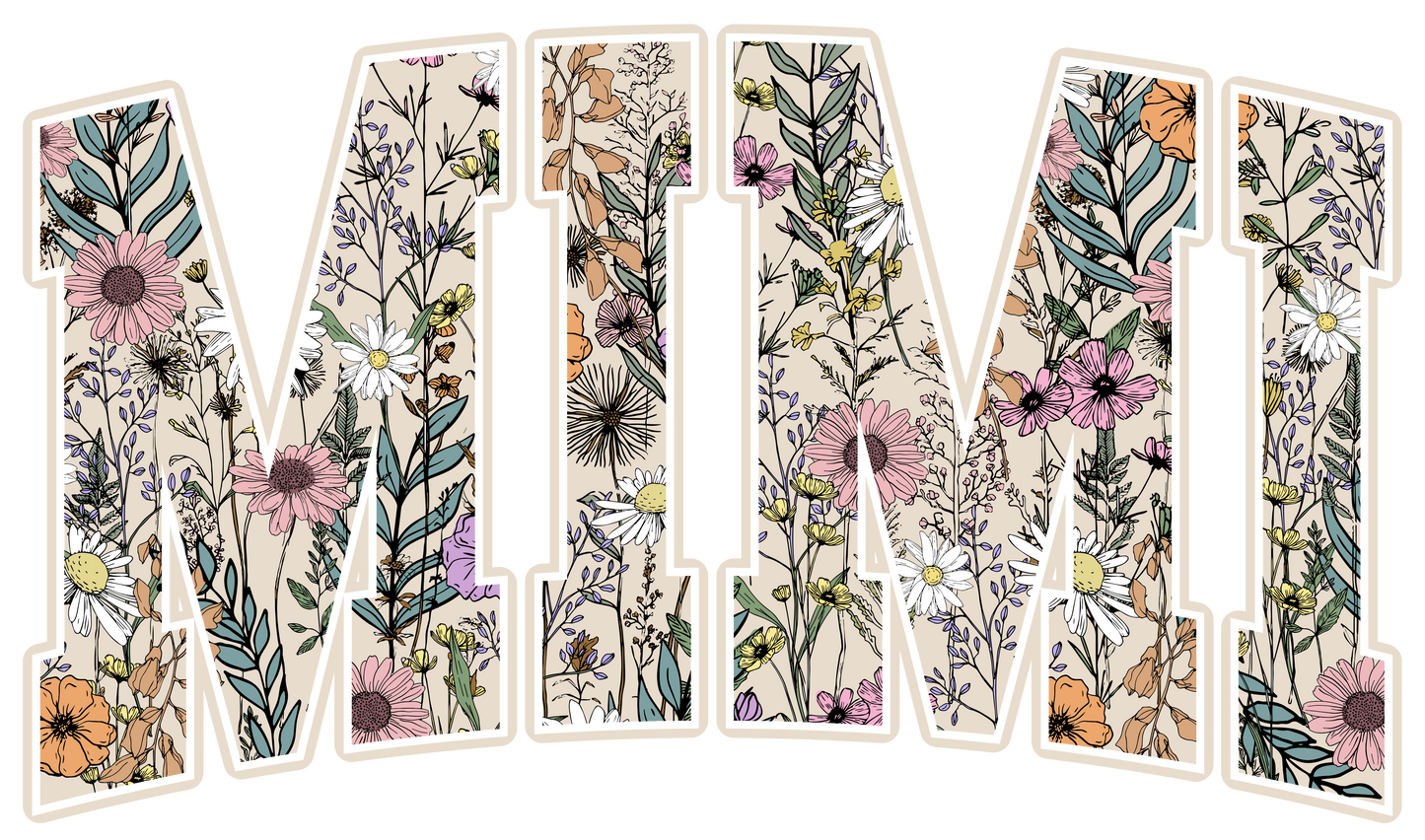 Grandma Floral Name