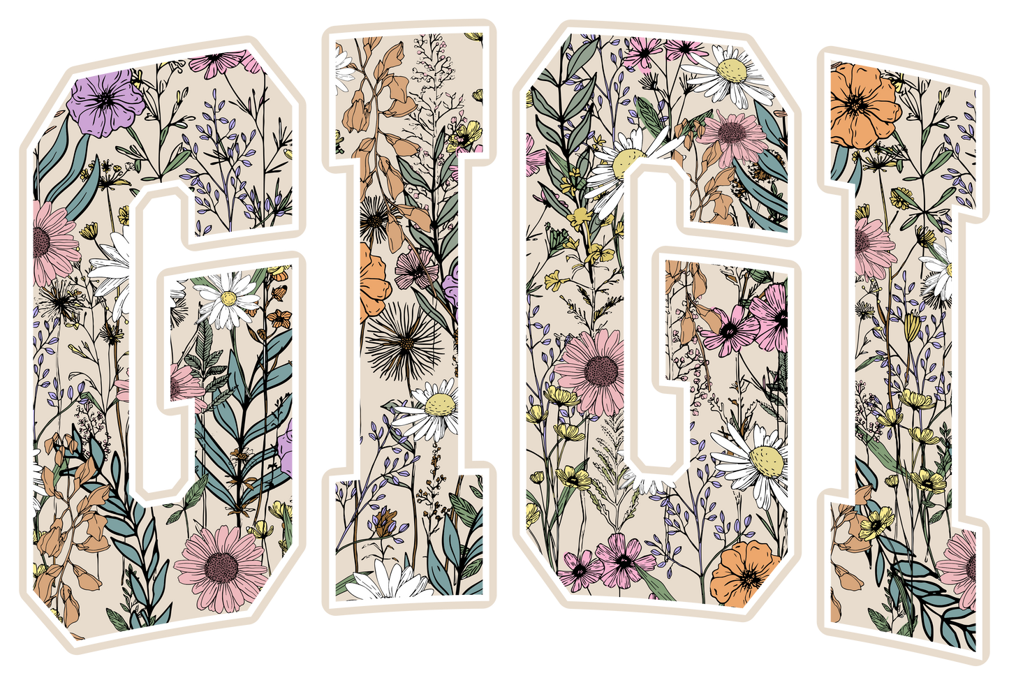 Grandma Floral Name
