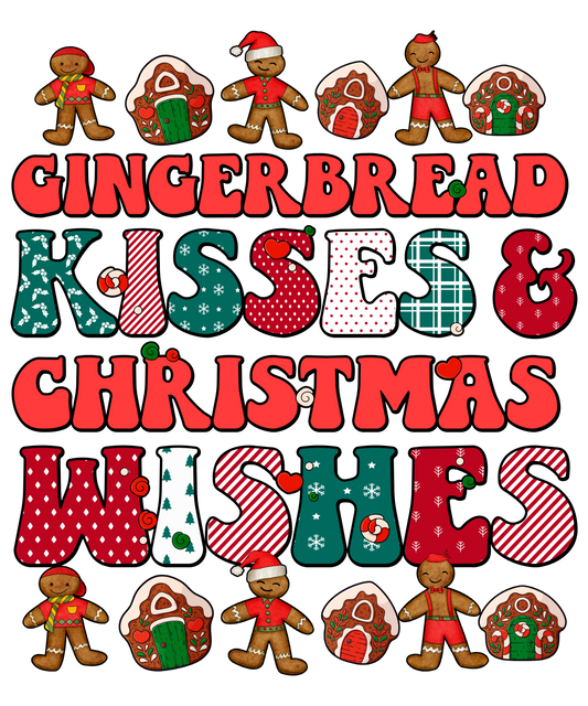 GINGERBREAD KISSES & CHRISTMAS WISHES
