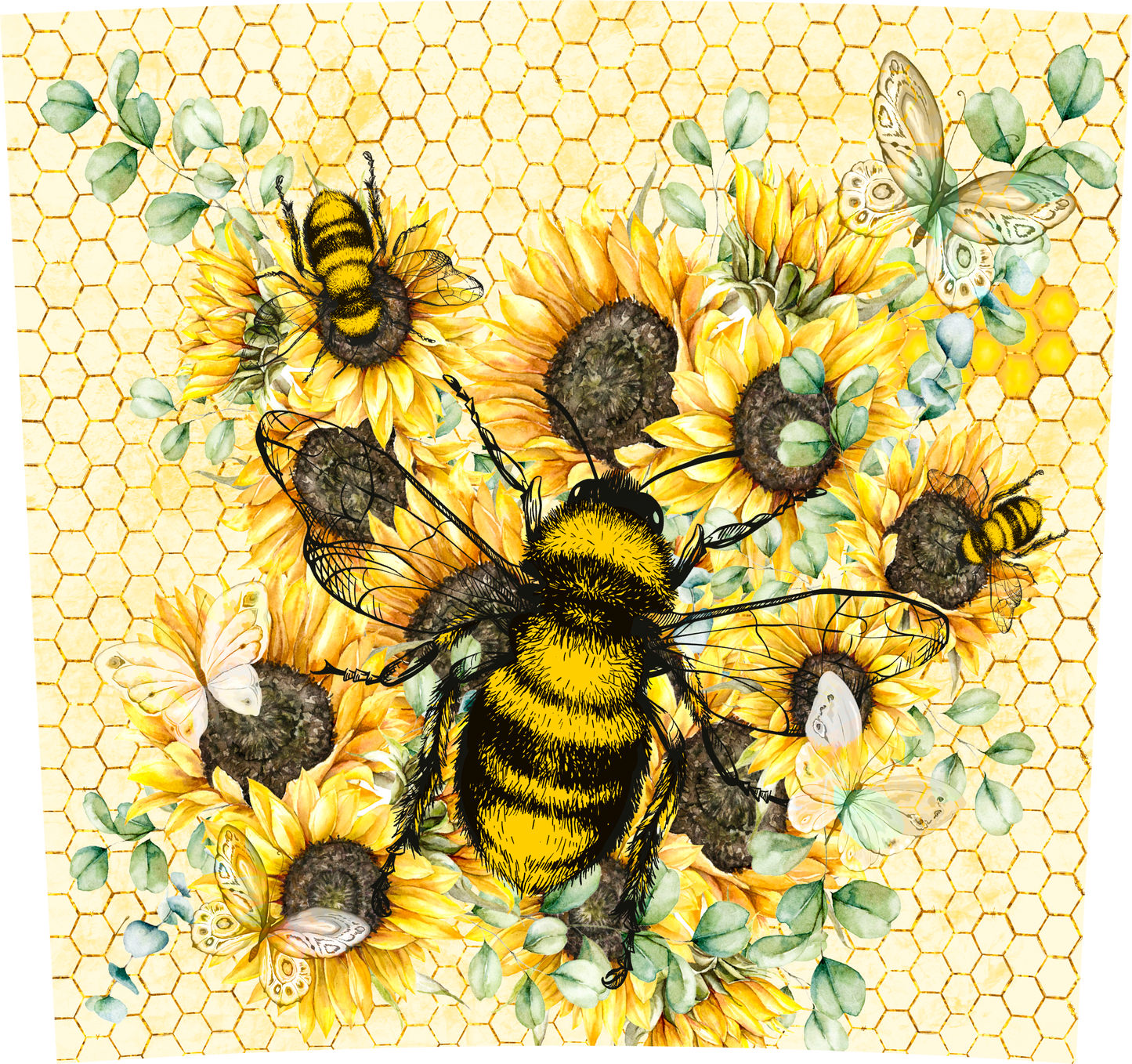 SUNFLOWER BEES