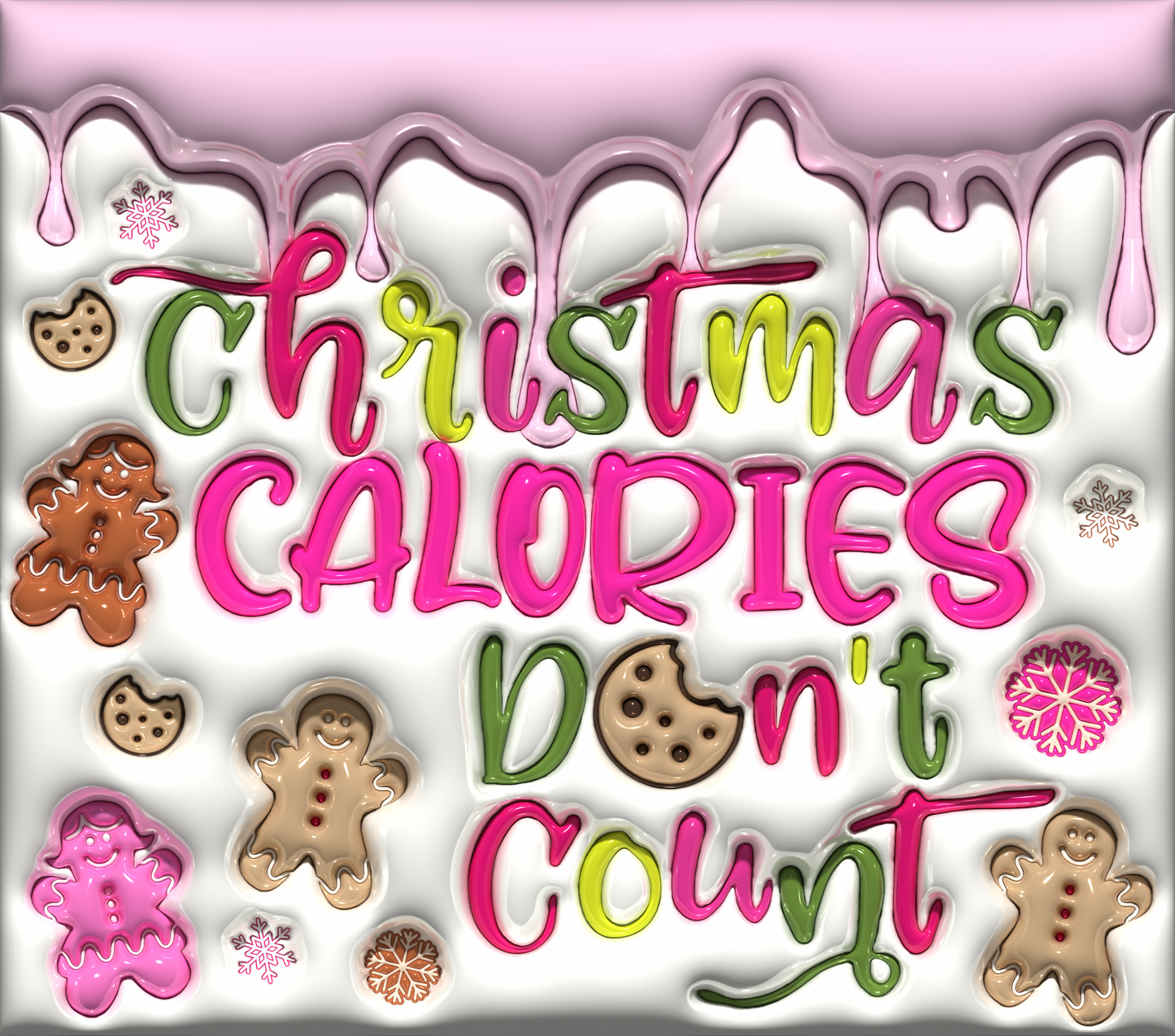 CHRISTMAS CALORIES DON'T COUNT