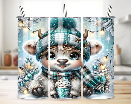 CHRISTMAS BLUE PLAID BABY HC