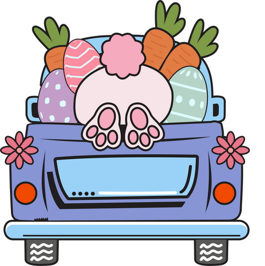 EASTER BUNNY TRUCK