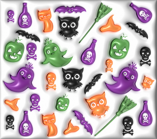 PUFF GHOST AND GHOULS