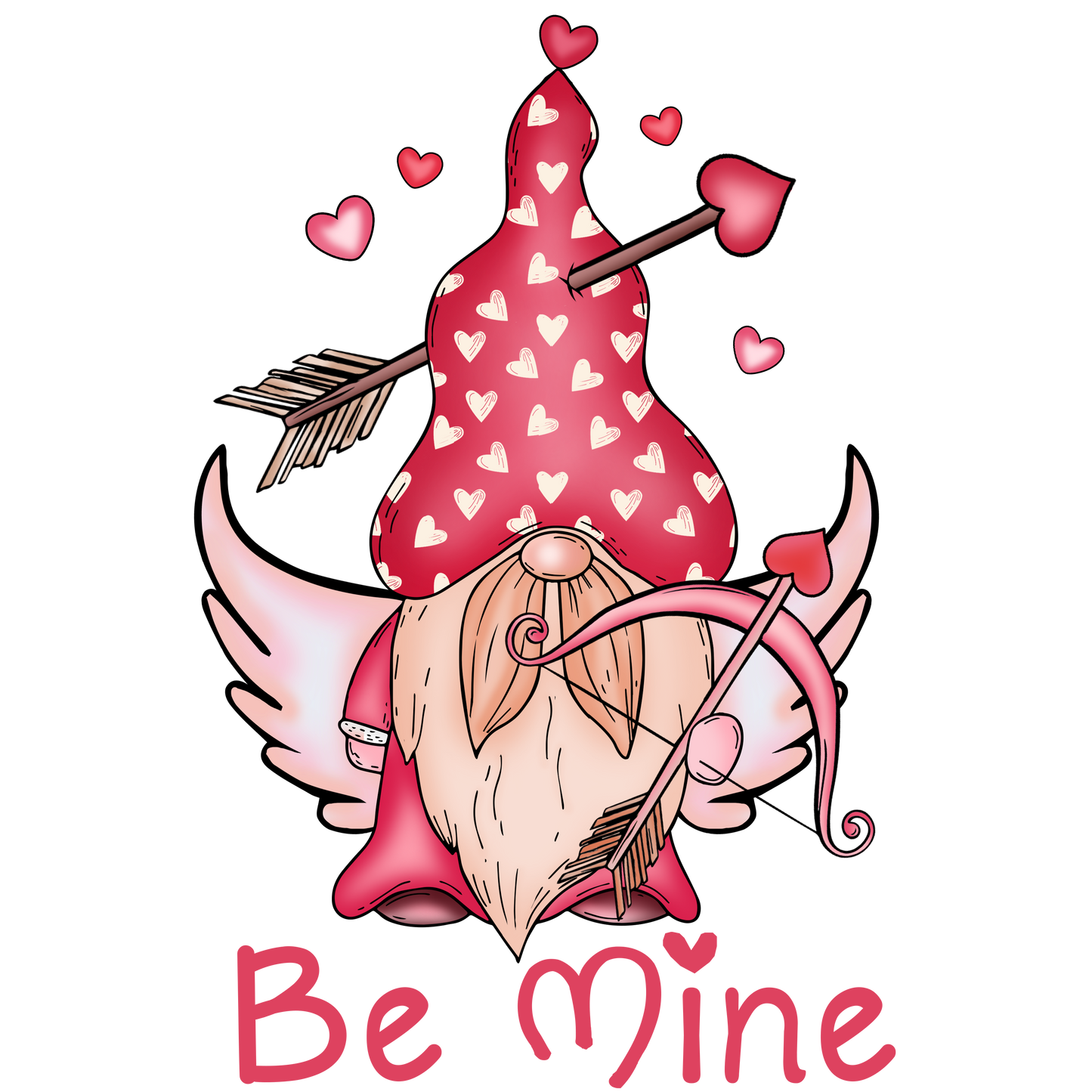 BE MINE CUPID GNOME