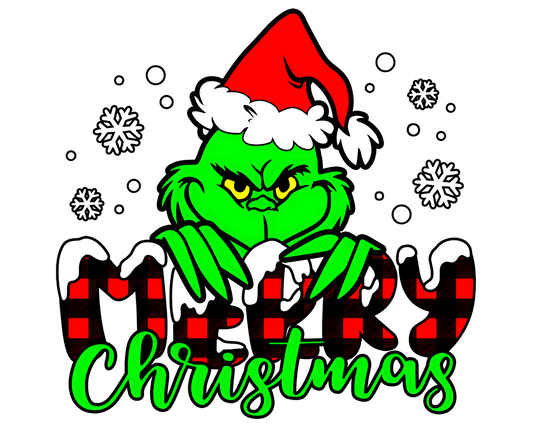 GRINCH MERRY CHRISTMAS