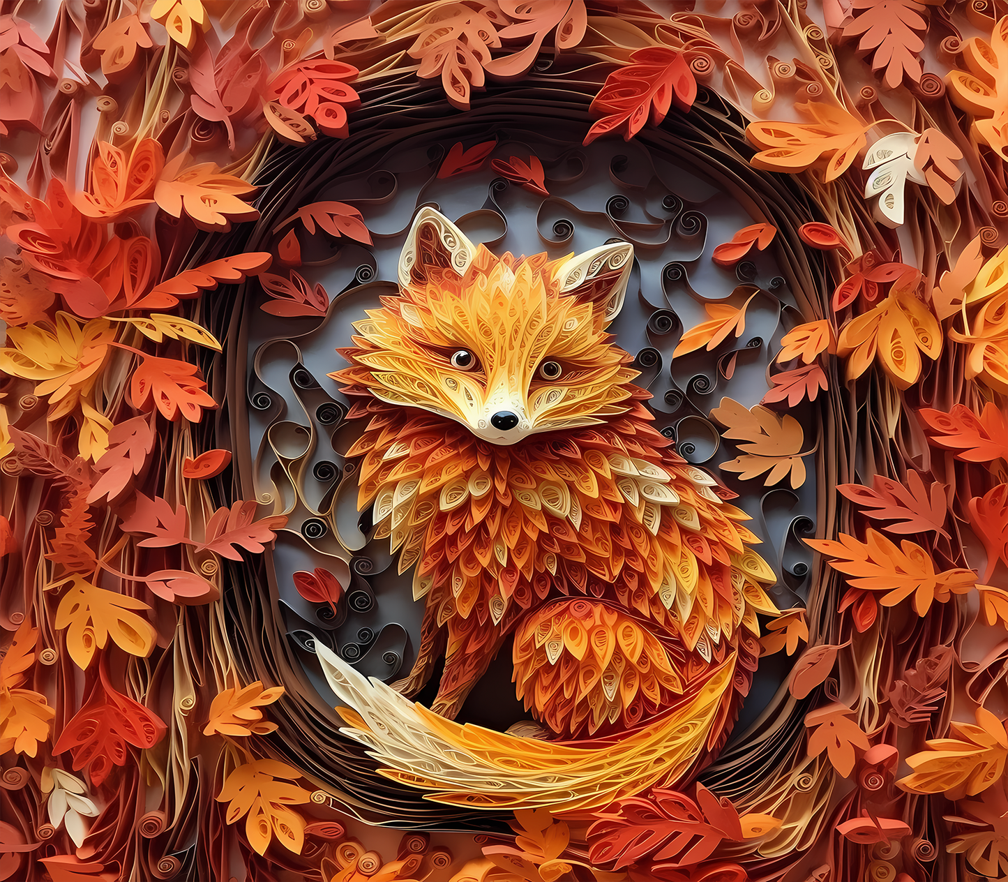 FALL RED FOX