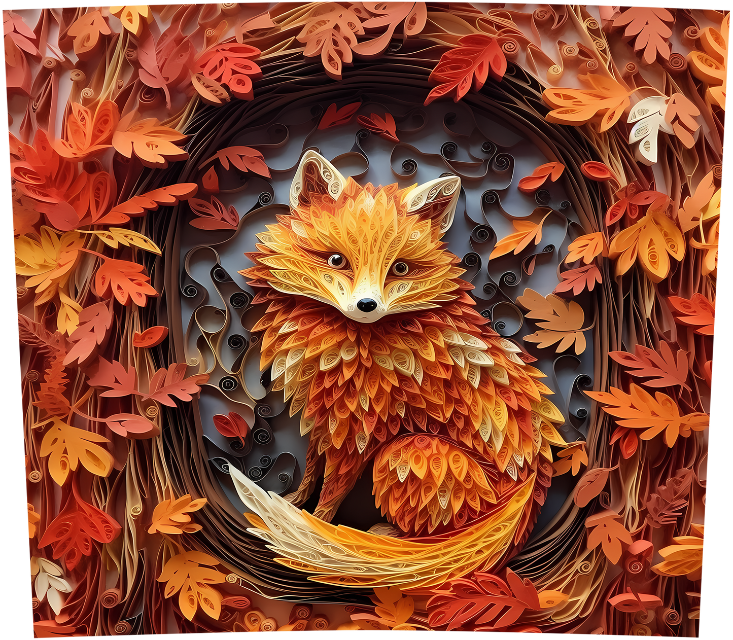 FALL RED FOX